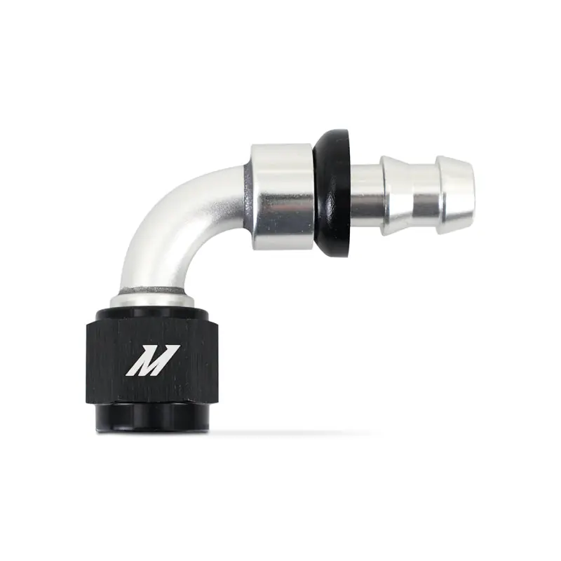 Mishimoto 90 Degree Push Lock Fitting - 6AN (MISMMFT-PL-690)
