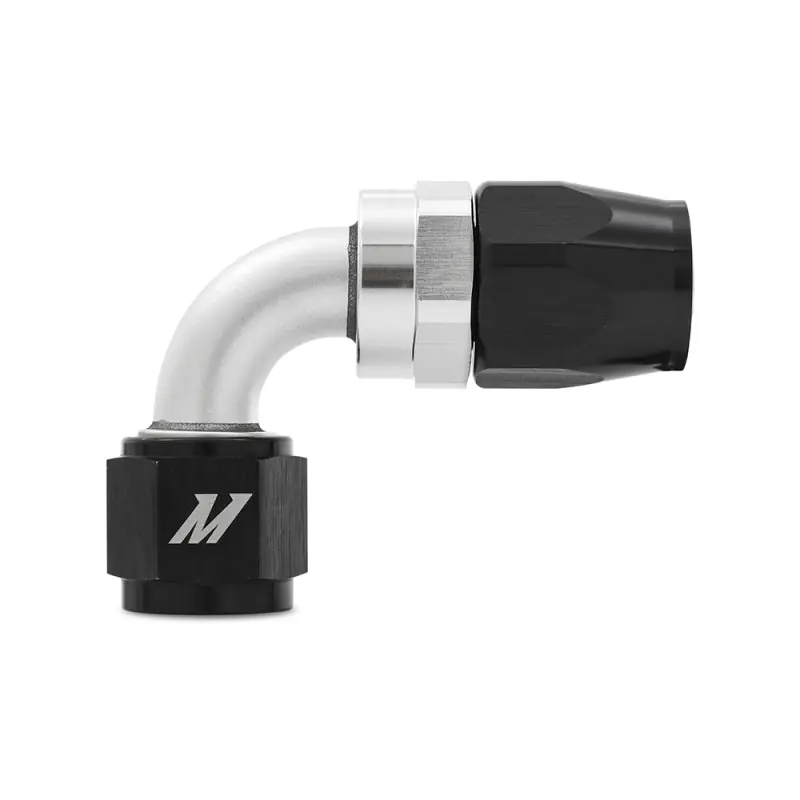 Aluminum -6AN 90 Degree Fitting - Black (MISMMFT-SW-06-90)