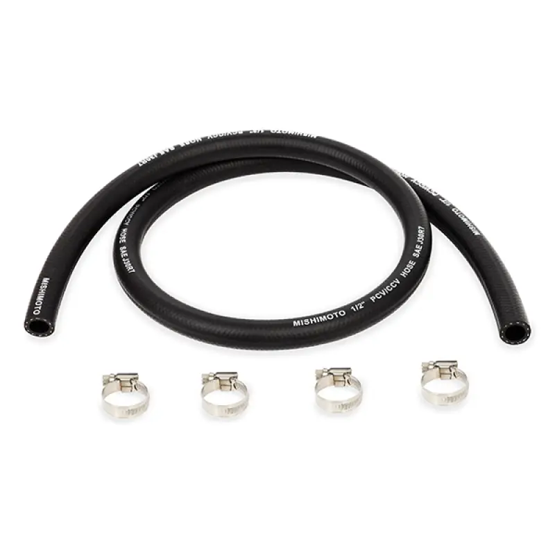 Mishimoto Universal Catch Can Hoses 0.5in x 4ft (MISMMHOSE-CC12-4)