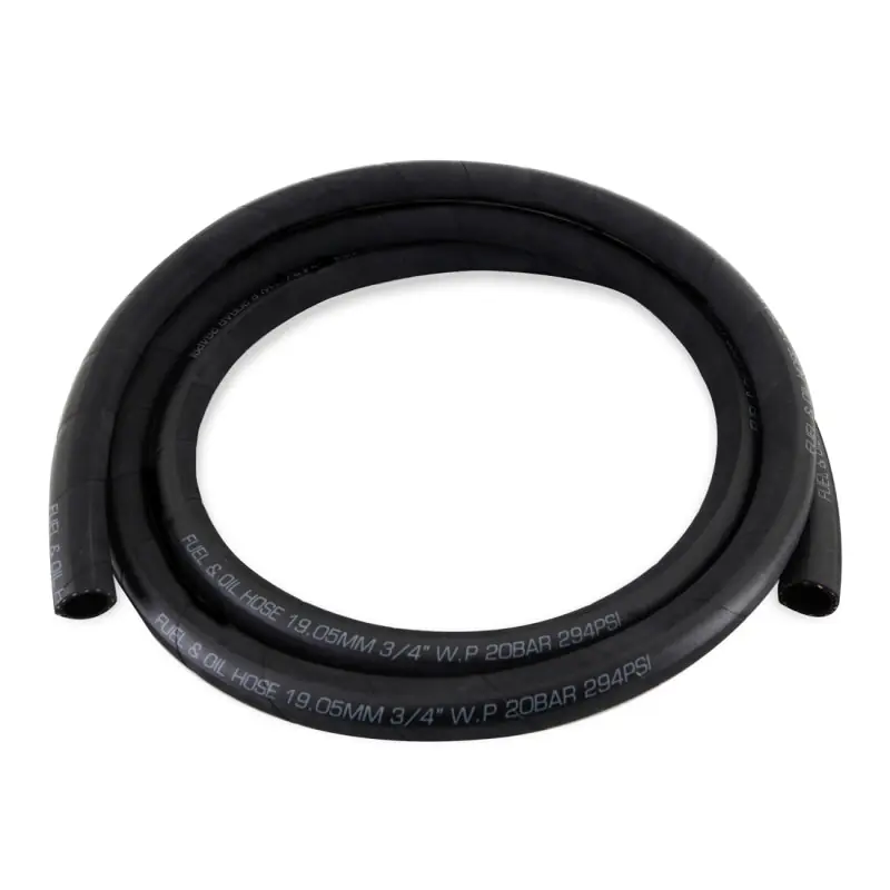 Mishimoto Push Lock Hose, Black, -12AN, 240in Length (MISMMHOSE-PL-12-240)