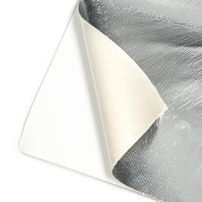 Mishimoto Aluminum Silica Heat Barrier W/ Adhesive Backing 24in x 24in (MISMMHP-ASHB-2424)