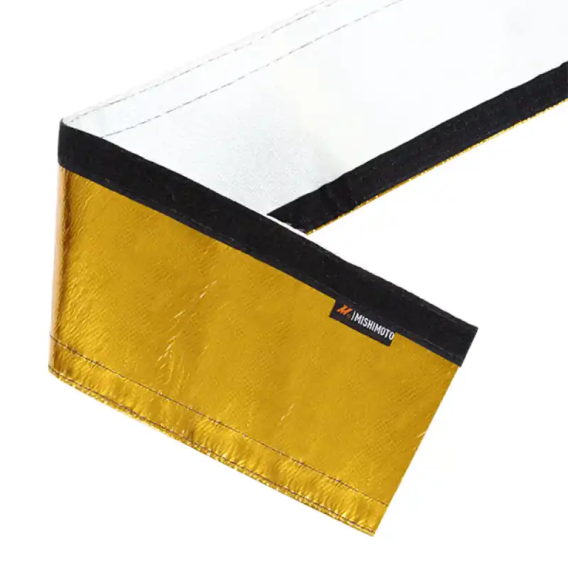 Mishimoto Heat Shielding Sleeve Gold 1 inch x 36 inches (MISMMHP-HSS-136GD)