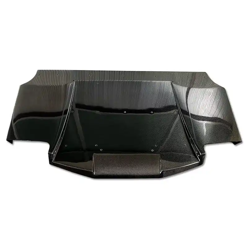 JDMuscle Tanso Carbon Fiber VS Style Rear Diffuser - 15-21 WRX/STI