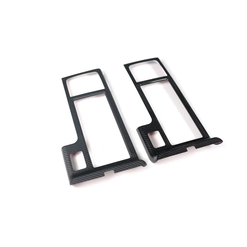 JDMuscle Tanso Dry Carbon Fiber Cup Holder Cover (15-21 Subaru STI)