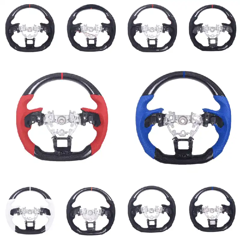 JDMuscle Carbon Steering Wheel Compatible w/ MT & CVT (2022-2025 Subaru WRX)