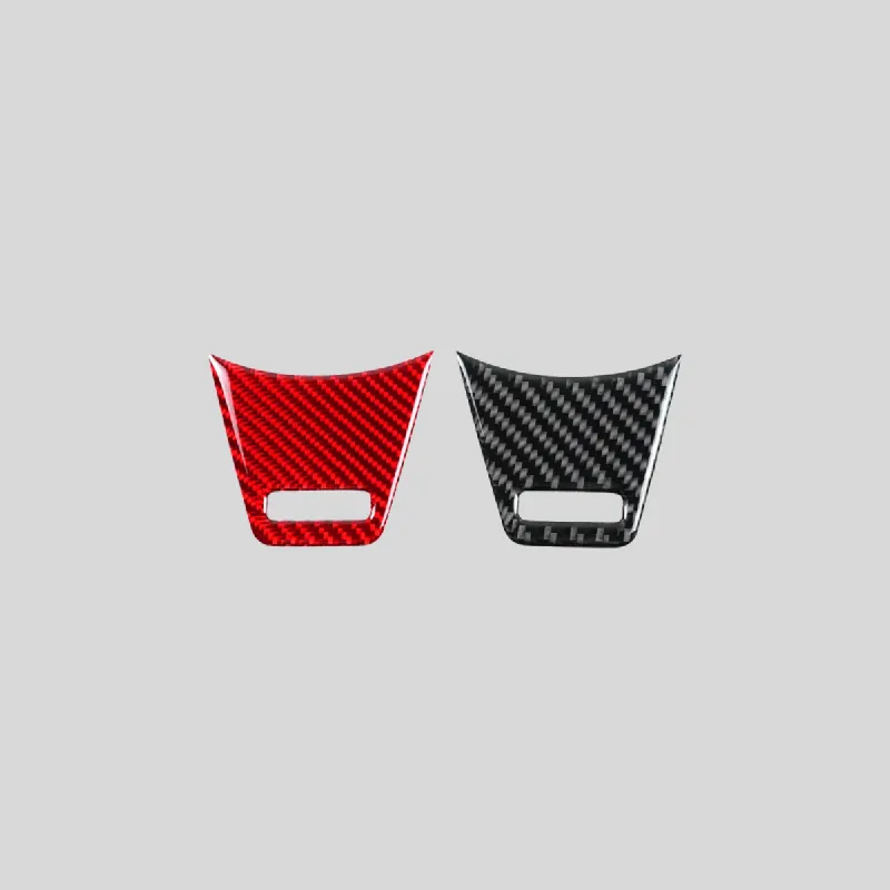 JDMuscle Carbon Fiber Steering Wheel Lower Trim Cover (2022-2025 Subaru WRX)