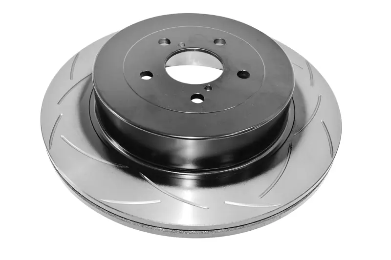 DBA 98-06 WRX Upgrade to STi Calipers w/ Standard 170mm Handbrake Rear Slotted Street Series Rotor (DBADBA2657S)