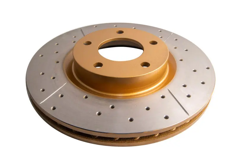 DBA 04-13 Mazda 3 2.3L/2.5L Front Drilled & Slotted Street Series Rotor (DBADBA2956X)
