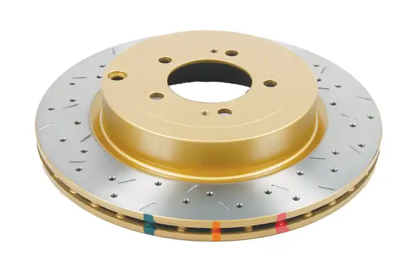 DBA 08+ EVO X Rear Drilled & Slotted 4000 Series Rotor (DBADBA42225XS)