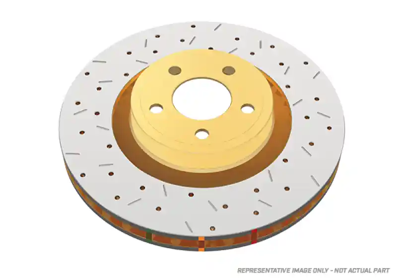 DBA 01-03 Acura CL / 95-05 TL / 04-05 TSX / 03-06 Accord V6 EX MT Front Drilled & Slotted 4000 Serie (DBADBA42510XS)