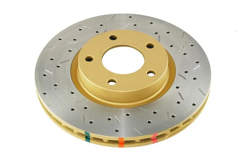 DBA 04-05 Mazda 3 2.3L (exc. MazdaSpeed) Front Drilled & Slotted 4000 Series Rotor (DBADBA42956XS)