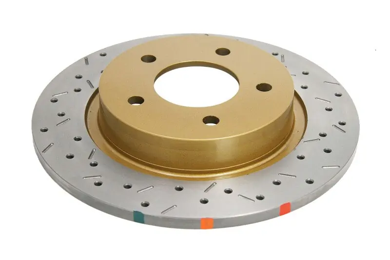 DBA 04-05 Mazda 3 2.3L / 06+ MazdaSpeed3 Rear Drilled & Slotted 4000 Series Rotor (DBADBA42957XS)