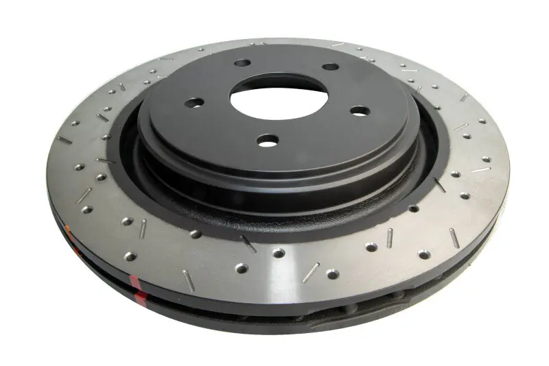 DBA 2009 Chevrolet Corvette ZR1 4000 Series Drilled and Slotted Rear Rotor (DBADBA42991BLKXS)