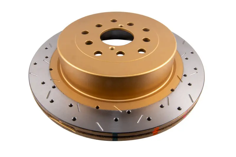 DBA 01-07 Subaru WRX/STI 10 Stud Hole Rear Drilled & Slotted 4000 Series Rotor (DBADBA4655XS-10)