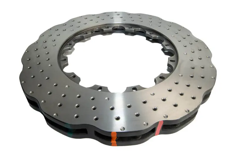 DBA 08-19 Audi R8 (w/Iron Rotor) Front 5000 Series Drilled & Slotted Ring (DBADBA52834.1WXD)