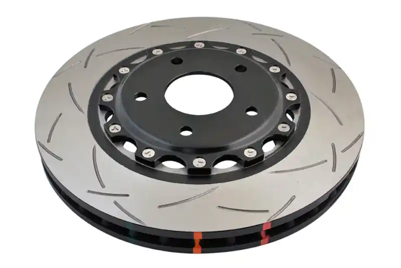 DBA 05-12 Corvette C6 w/Z51 pkg Front Slotted 5000 Series 2 Piece Rotor Assembled w/ Black Hat (DBADBA52990BLKS)