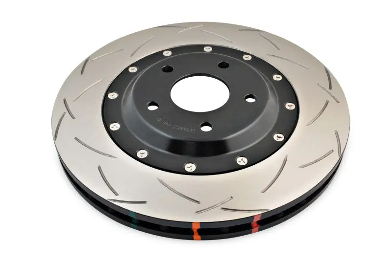 DBA 05-12 Corvette C6 w/Z06 pkg Front Slotted 5000 Series 2 Piece Rotor Assembled w/ Black Hat (DBADBA52992BLKS)