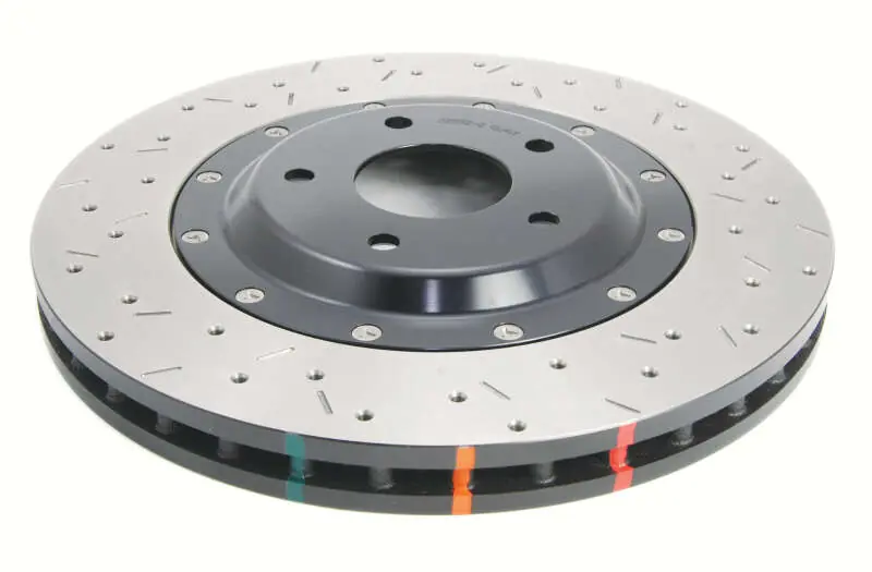 DBA 05-12 Corvette C6 w/Z06 pkg Front Drilled & Slotted 5000 Series 2 Pc Rotor w/ Black Ha (DBADBA52992BLKXS)
