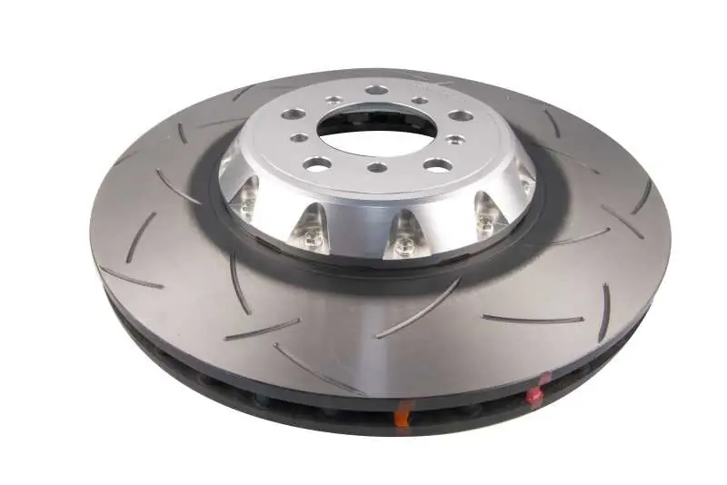 DBA 15-18 BMW M3/M4 Front 5000 Series Slotted Rotor w/Silver Hat (DBADBA53298SLVS)