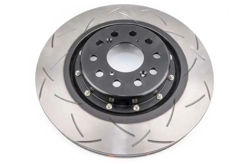 DBA 17+ Honda Civic Type R 5000 Fully Assembled 2-Piece Black Rotor Hat T3 Slotted 350mm x 32mm (DBADBA53700BLKS)