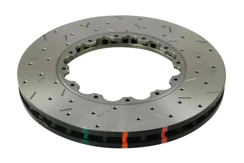 DBA 2004 WRX STi (5x100) Front Cross Drilled & Slotted 5000 Series Replacement Rotor Rings (DBADBA5654.1XS)