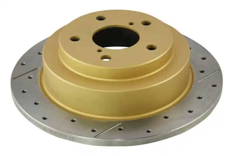 DBA 02-06 WRX / 98-07 Impreza 2.5L RS Rear Drilled & Slotted Street Series Rotor (DBADBA644X)