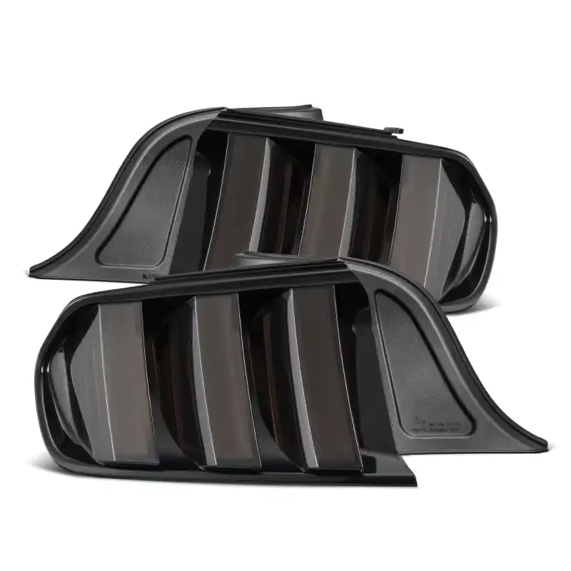 AlphaRex 15-23 Ford Mustang NOVA-Series Prismatic LED Tail Lights Alpha-Black (ARX655010)