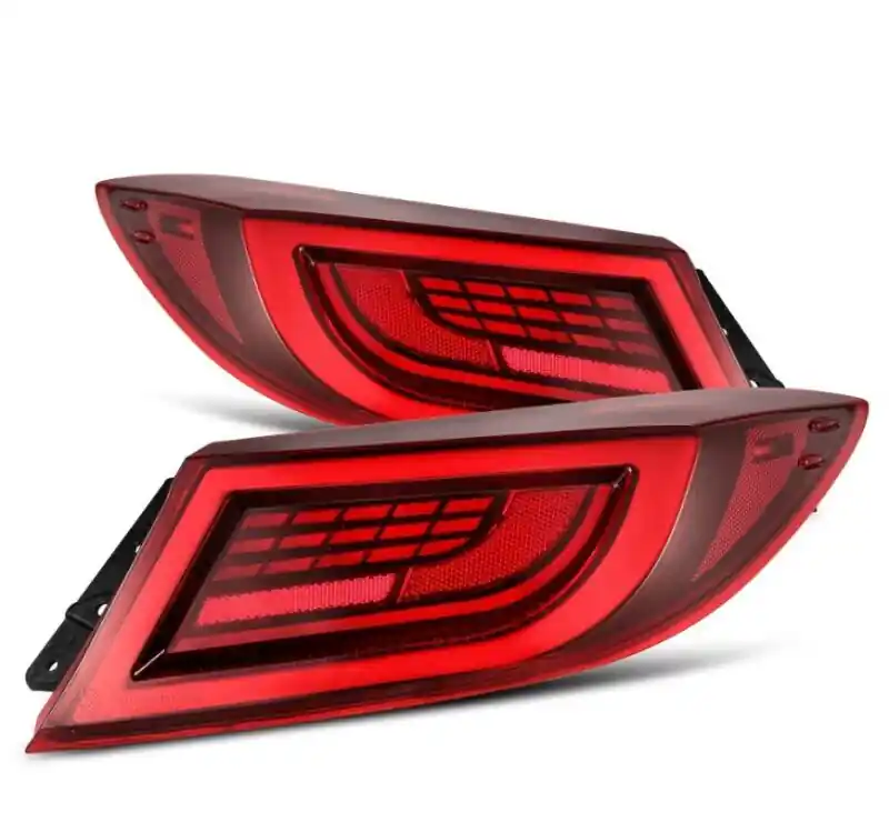 AlphaRex 22-24 Toyota GR86 LUXX LED Taillights Vivid Red (ARX675030)