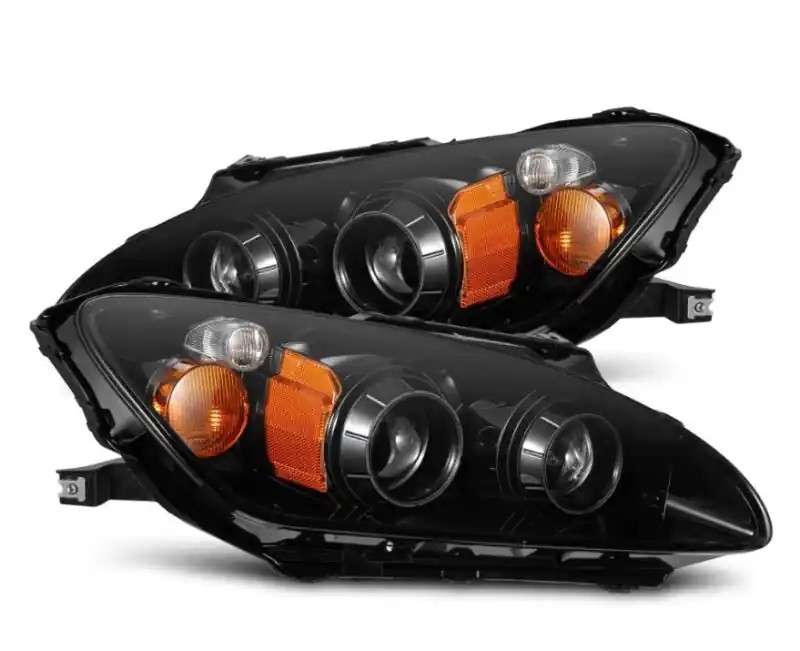 AlphaRex 99-09 Honda S2000 LUXX-Series Projector LED Headlights - Alpha-Black (ARX880270)