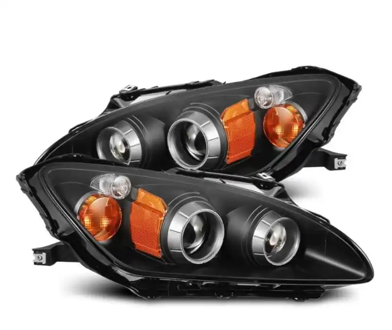 AlphaRex 99-09 Honda S2000 LUXX-Series Projector LED Headlights - Black (ARX880271)