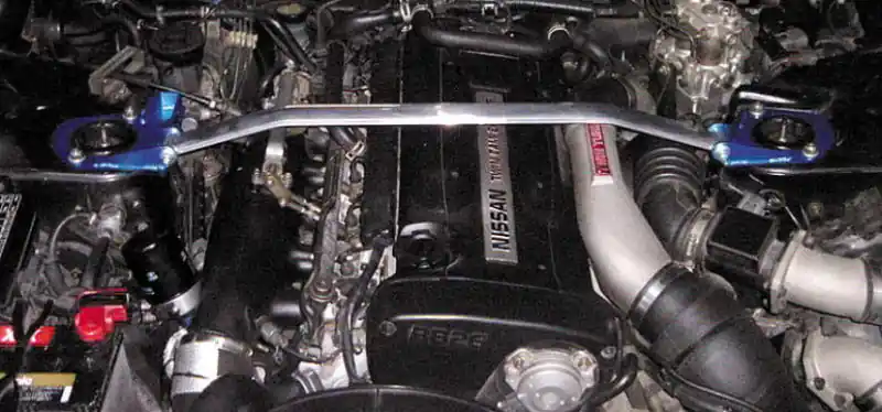 Cusco Strut Bar OS Front Skyline GT-R BNR32 w/ Brake Master Cylinder Stopper (S/O, No Cancellations) (CUS231 540 AM)