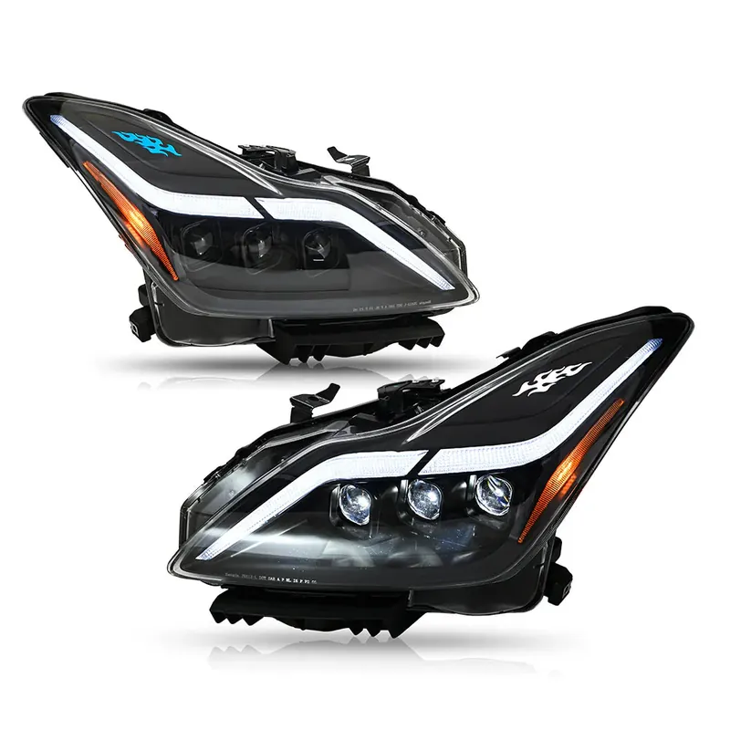 NTXGlow Gtr Style Headlights (2008-2013 Infiniti G37 Coupe)