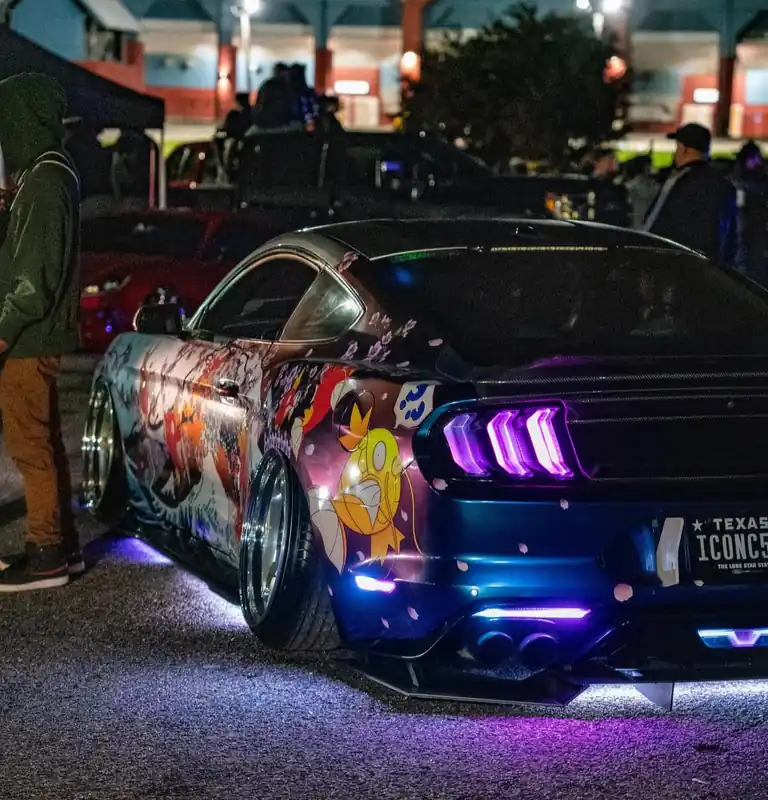 NTXGlow RGB Tail Lights | 2015-2023 Ford Mustang