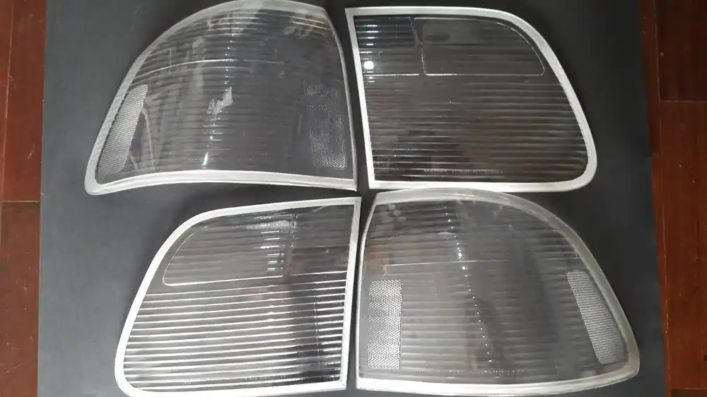 NTXGlow Clear Tail Light Lenses (1999-2000 Honda Civic)
