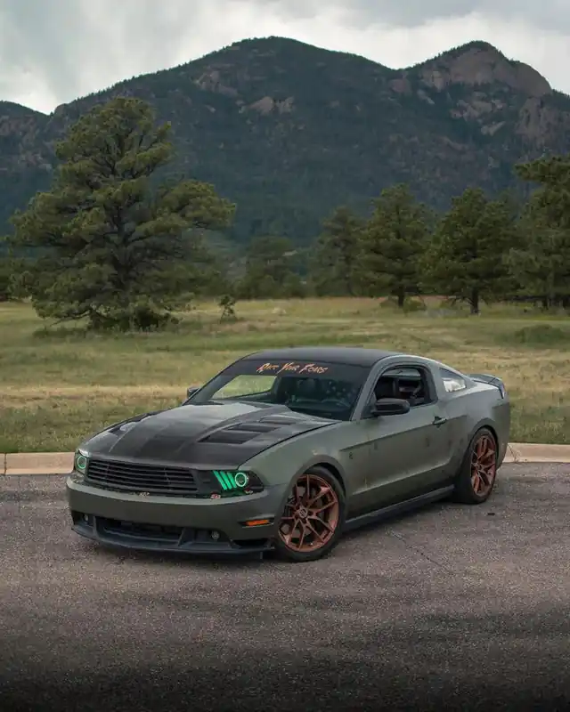 NTXGlow S550 Style RGB Headlights (2010-2012 Ford Mustang)