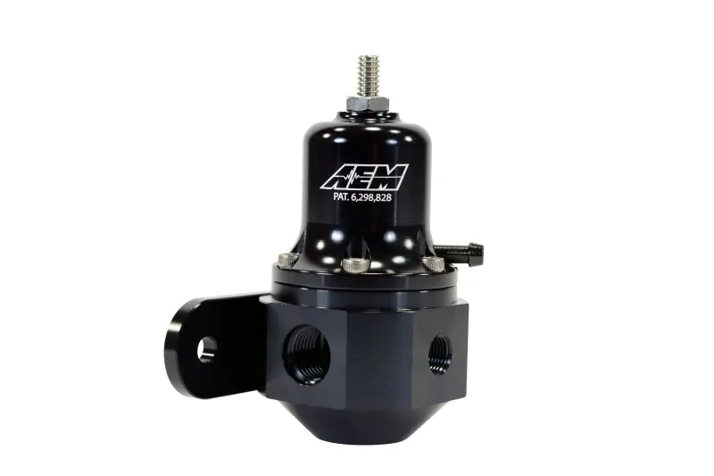 AEM High Capacity Universal Black Adjustable Fuel Pressure Regulator (AEM25-305BK)