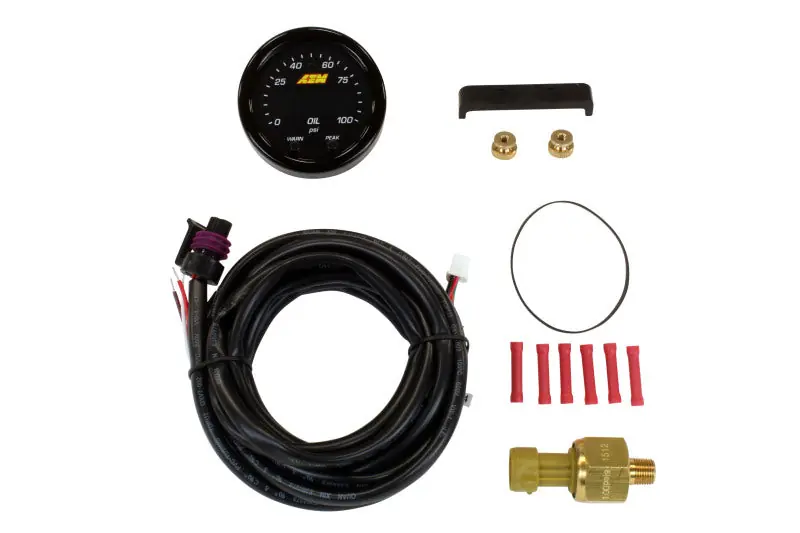 AEM X-Series Pressure 0-100psi Gauge Kit (AEM30-0301)