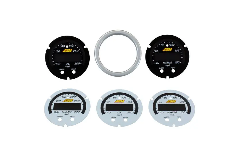 AEM X-Series Temperature Gauge Accessory Kit (AEM30-0302-ACC)