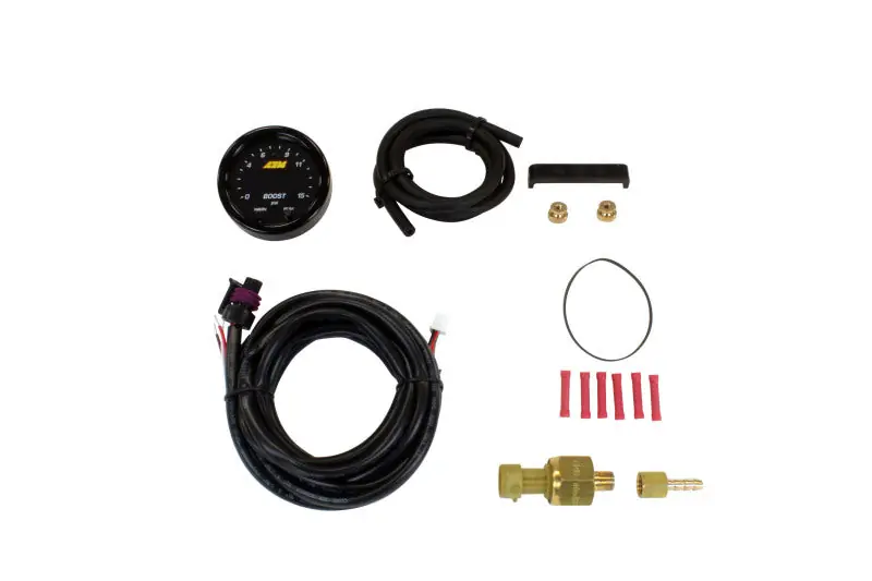 AEM X-Series Pressure 0-15psi Gauge Kit (AEM30-0309)