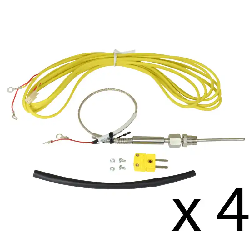 AEM Single K-Type Thermocouple Kit - 4 Pack (AEM30-2068-4)