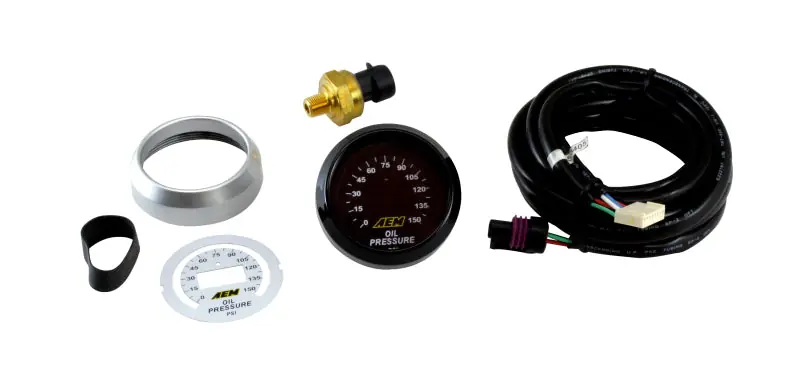 AEM 52mm Oil Pressure 150psi Digital Gauge (AEM30-4407)