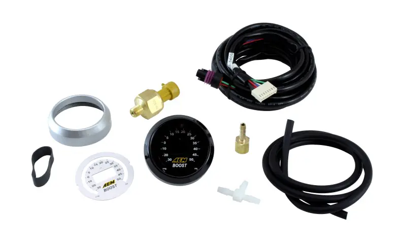 AEM 52mm Boost Digital Gauge -30-50psi (AEM30-4408)
