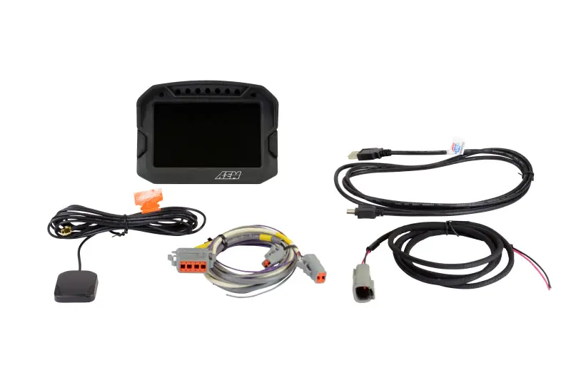 AEM CD-5G Carbon Digital Dash Display w/ Interal 10Hz GPS & Antenna (AEM30-5602)