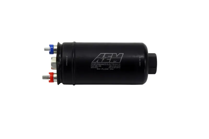 AEM 400LPH High Pressure Fuel Pump -6AN Female Out, -10AN Female In (AEM50-1005)