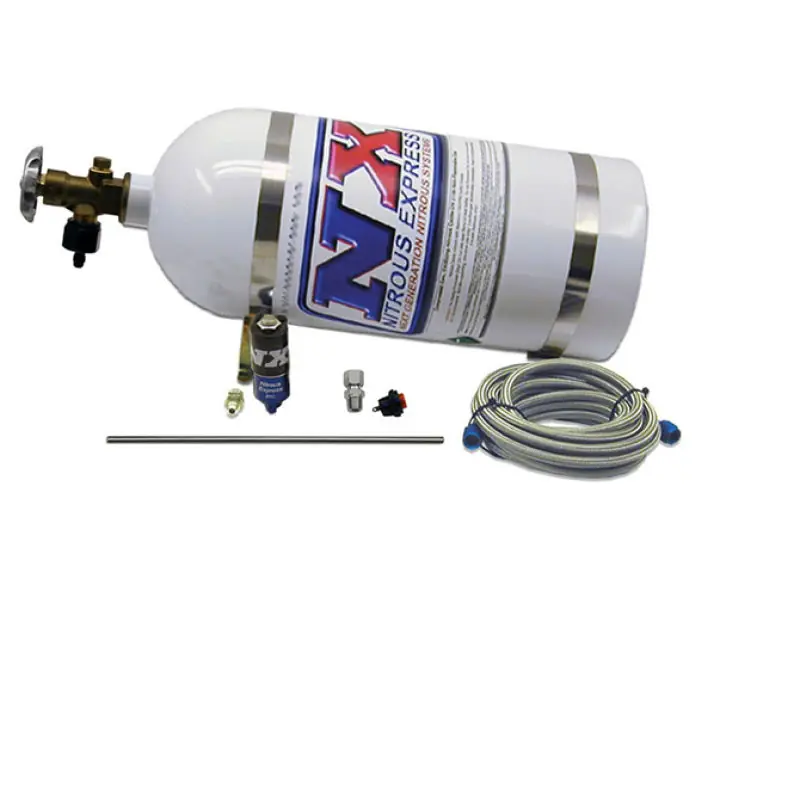 Nitrous Express Simulator Full Show Purge Kit (Incl 10lb Bottle and All Necessary Hardware) (NEX15599)