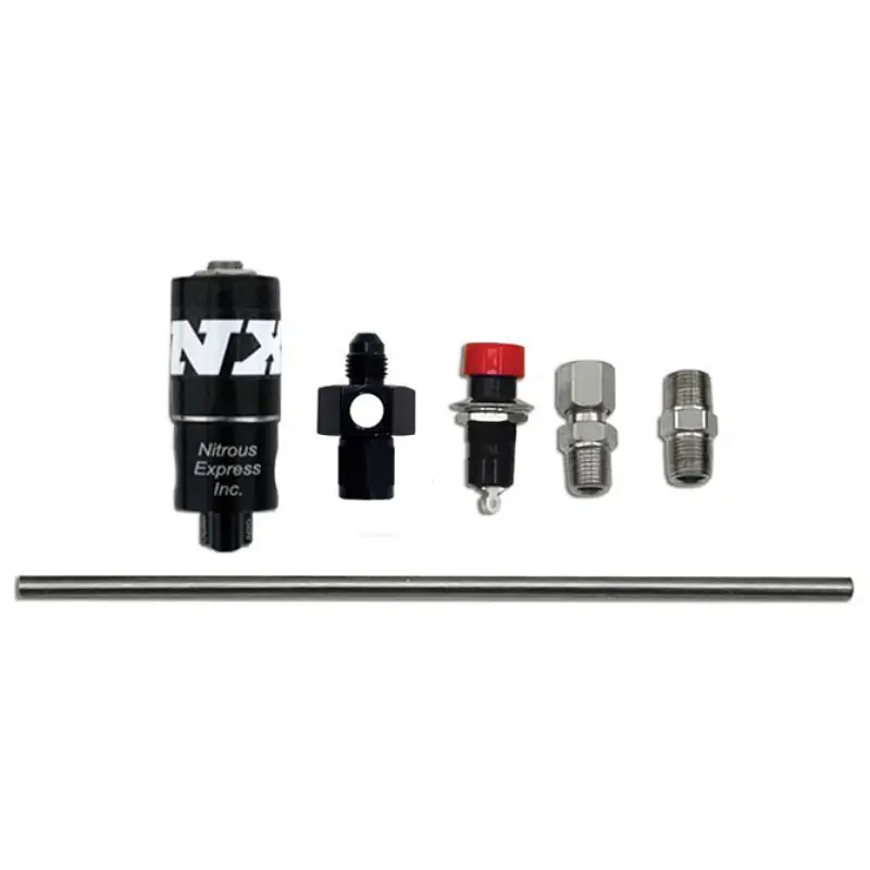 Nitrous Express Nitrous Purge Valve (4AN Manifold Push Button and Vent Tube) (NEX15600)