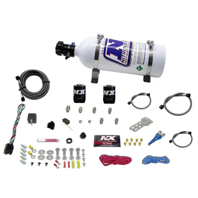Nitrous Express Shark SHO 400 HP Single Nozzle Nitrous Kit w/5lb Bottle (NEX20112-05)