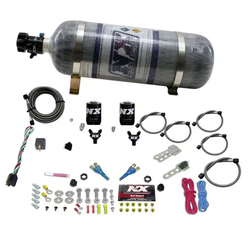 Nitrous Express 08-10 Dodge Viper EFI Dual Nozzle (100-300HP) w/Composite Bottle (NEX20325-12)