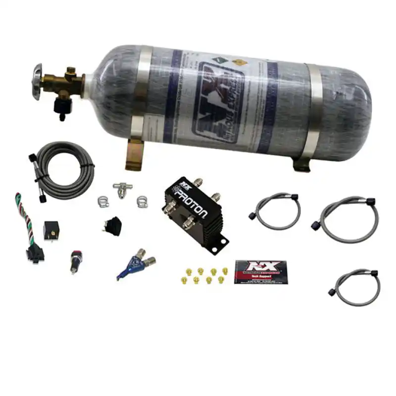 Nitrous Express Proton Series Nitrous Kit w/12lb Bottle (NEX20420-12)