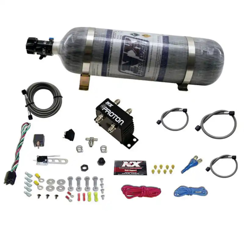 Nitrous Express Proton Plus Nitrous Kit w/12lb Bottle (NEX20421-12)